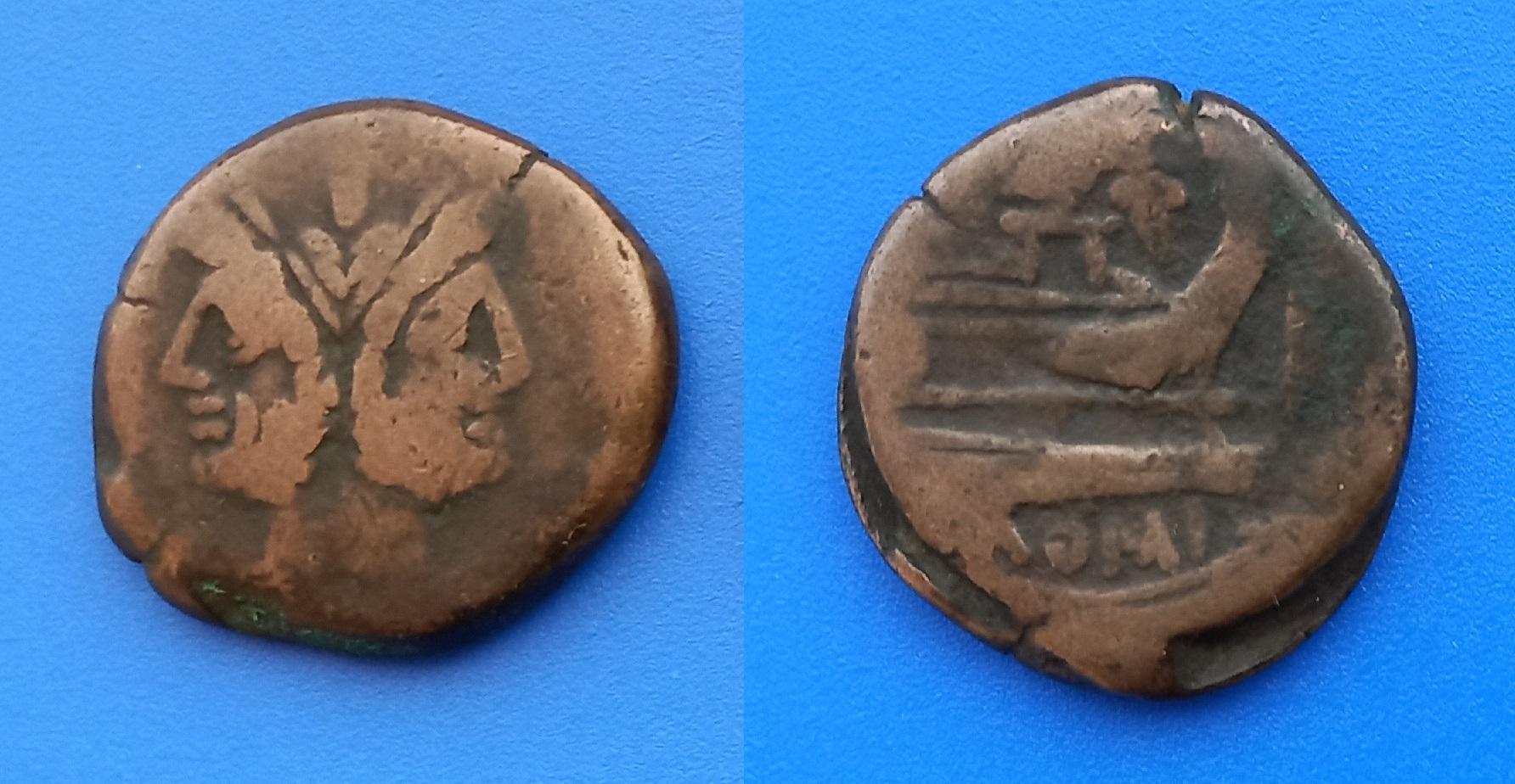 Aes grave janus republique romaine ii siecle ac