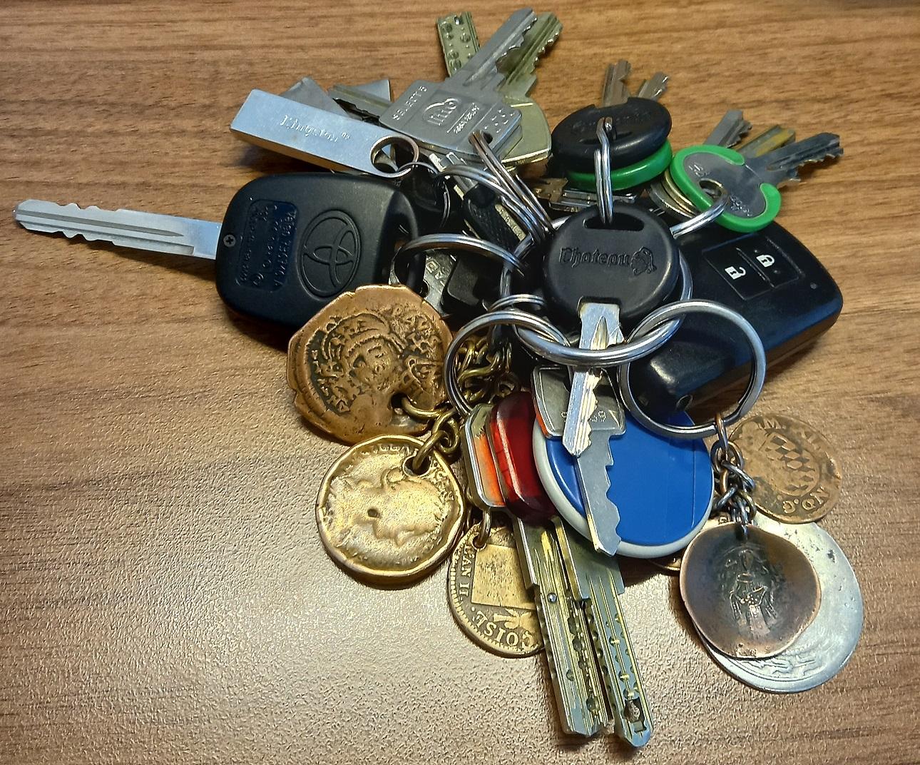 Justinien et isaac ange porte clefs