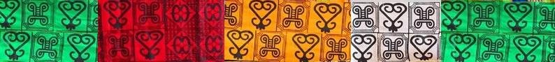 Adinkra tissu mpatapo