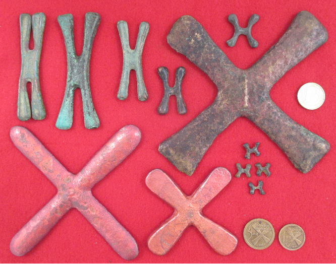 Croisettes katanga diverses dimensions