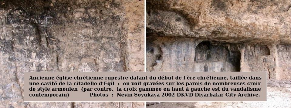 Egil turquie eglise rupestre troglodyte citadelle d anggh