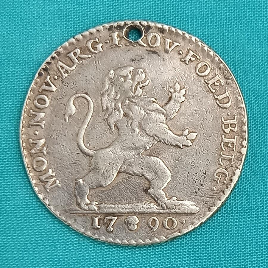 Etats belgiques unis 1 florin 1790