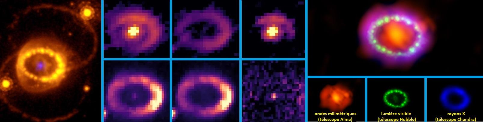 Etoile a neutrons du grand nuage de magellan residu