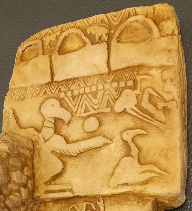 Gobekli tepe detail avec le vautour