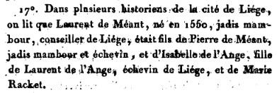 L ange laurent de l ange a liege cite par hyacinthe de l ange comnene en 1824