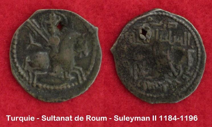 Turquie sultanat de roum suleyman ii 1184 1196